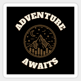 Adventure Awaits Magnet